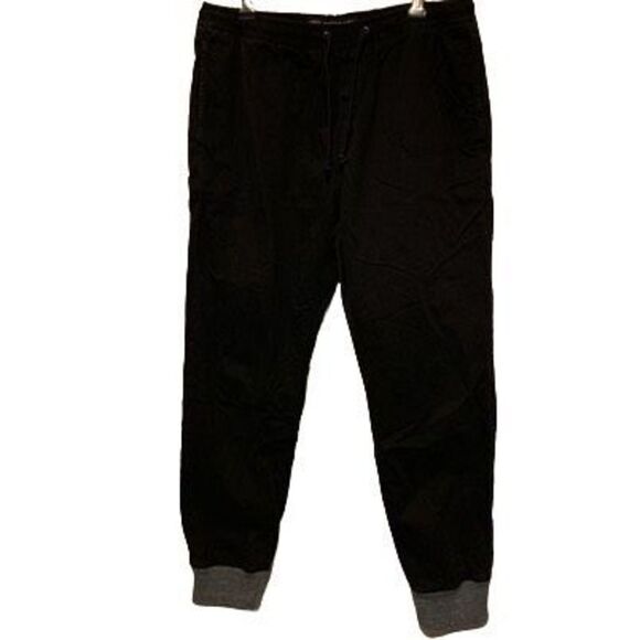 American Eagle Outfitters Size Medium Black Jogger Pants - Picture 1 of 5